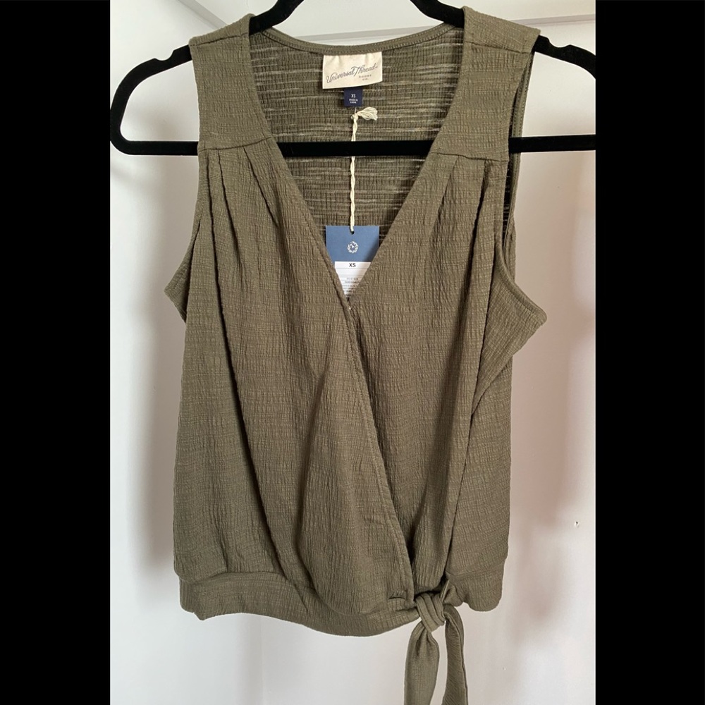 Universal Thread Sleeveless Tie Top